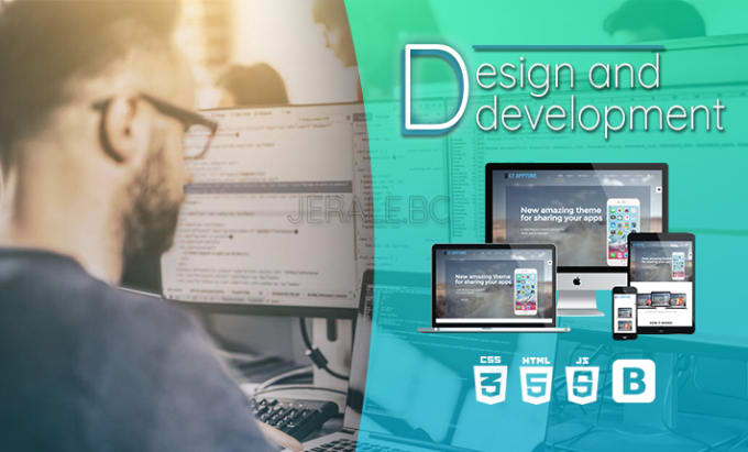 Design your website html, css and bootstrap by Jeralebc | Fiverr
