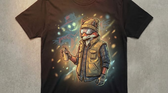 create custom streetwear t shirt designs