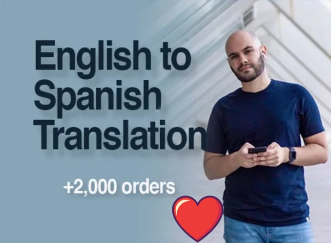 Translate english to spanish text by Mr_master001 | Fiverr