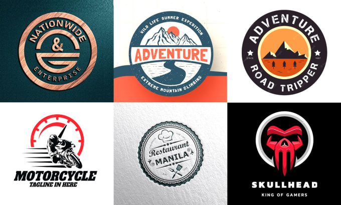 Circle, vintage, emblem and stamp logo design by Niteshsharmaaa | Fiverr
