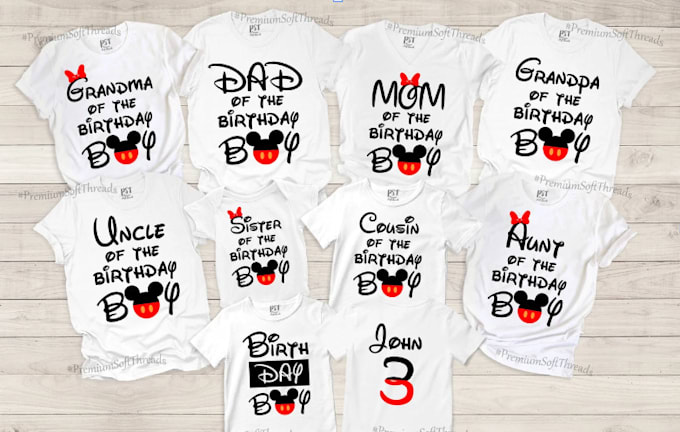 design customized shirts and banner for you