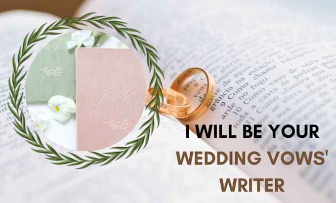 be your wedding vows writer