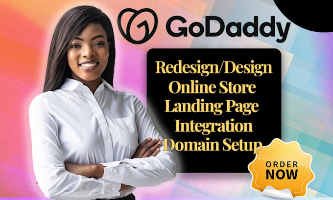 redesign godaddy ecommerce, godaddy website design godaddy website redesign