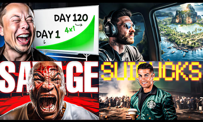 edit sports youtube thumbnails in high quality