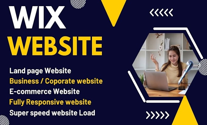 design your wix website, fix wix issues, wix studio