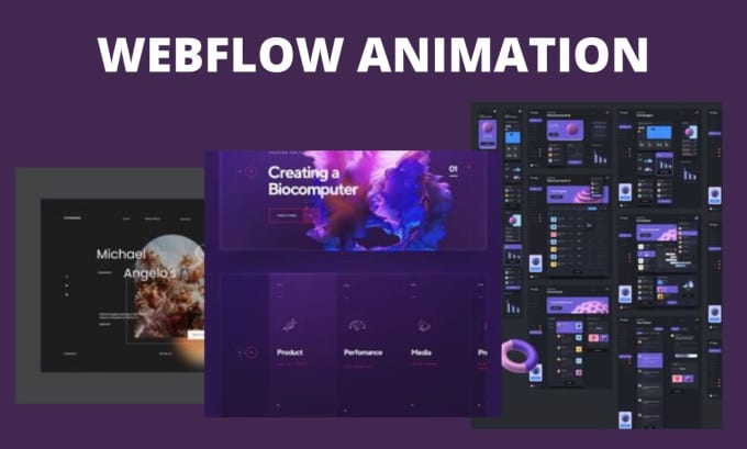 Design webflow animations, responsive and animated webflow website by  Precious_hopey | Fiverr