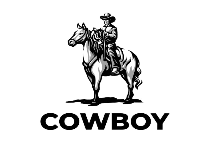 Design delightful cowboy logo by Tyler_trtiz | Fiverr