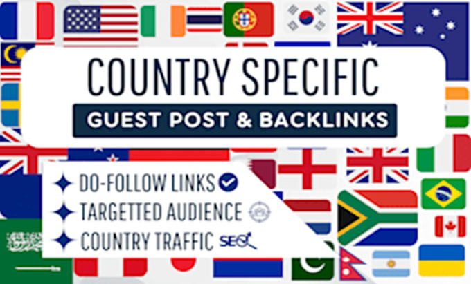 publish backlinks on your targeted country