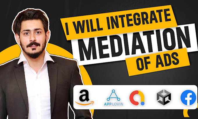 integrate admob, facebook, applovin or any ad in unity