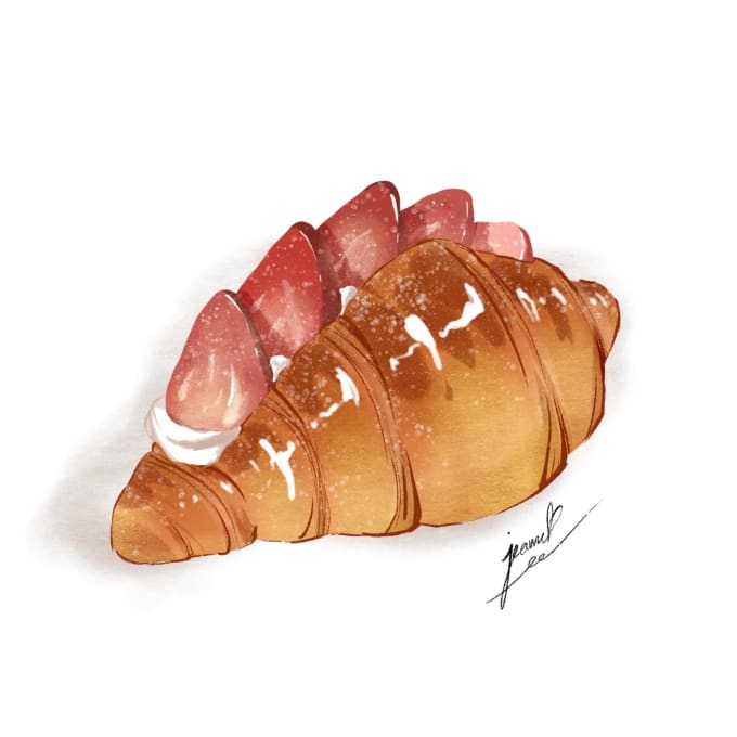 draw any desserts or food