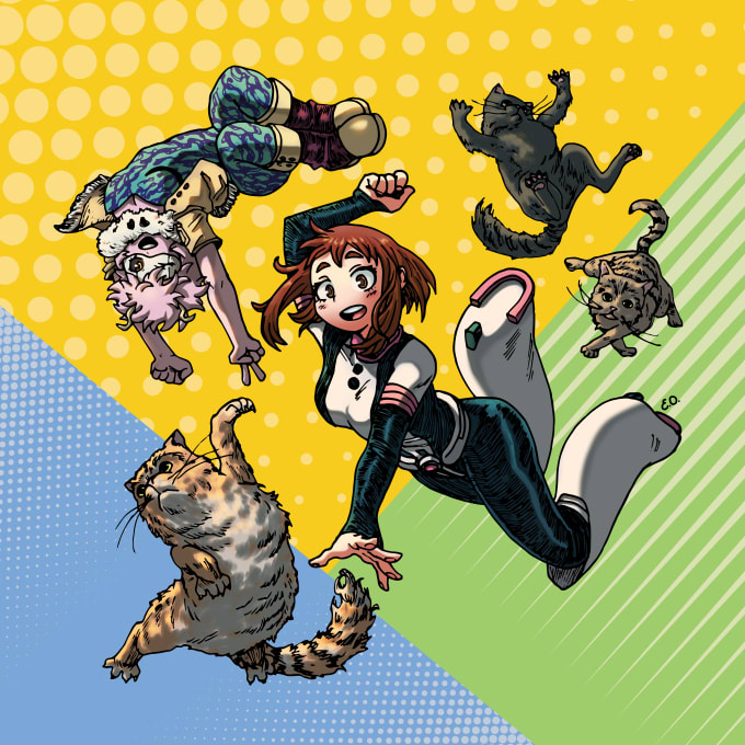 Do manga and anime artwork by Spidey_erkan Fiverr