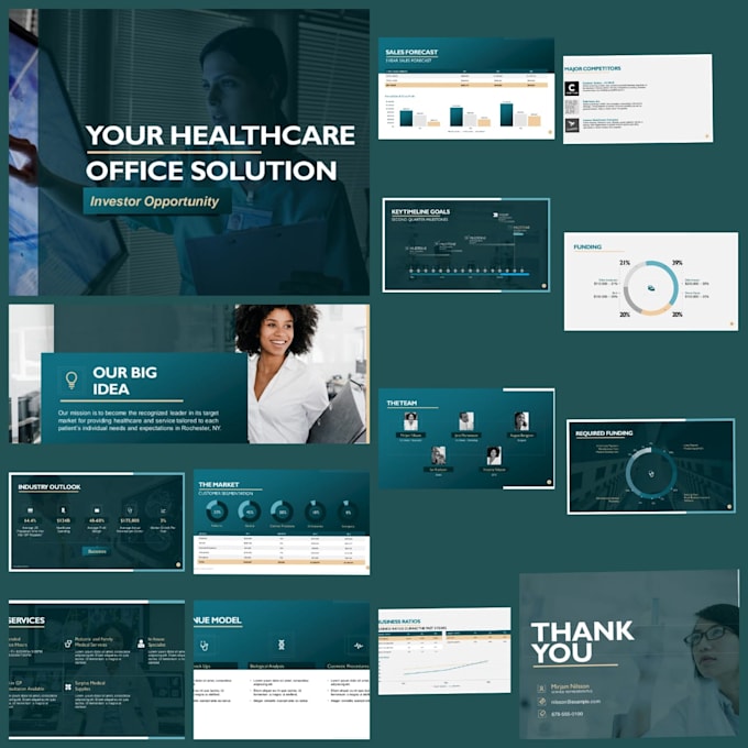 Create professional medical business and educational powerpoint presentations by Noorfatima8274