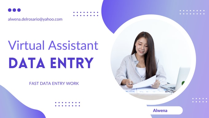 Simple data entry task by Wensss | Fiverr
