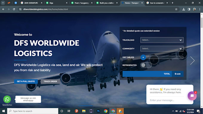 build you a delivery website