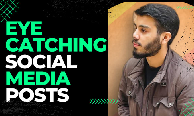 Create eye catching unique social media post designs for you by ...
