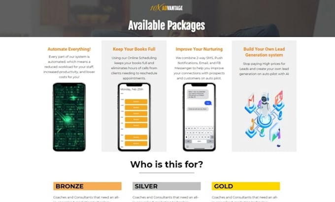 build gohighlevel sales funnel and websites