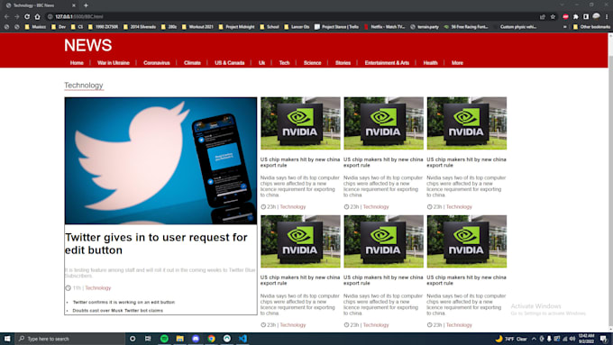 Make simple web pages with html and css by Davidnolsaco | Fiverr