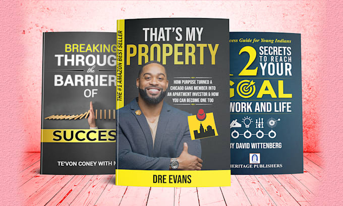 design a professional book cover