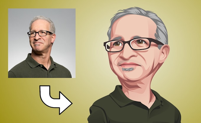 turn your photo to big head caricature