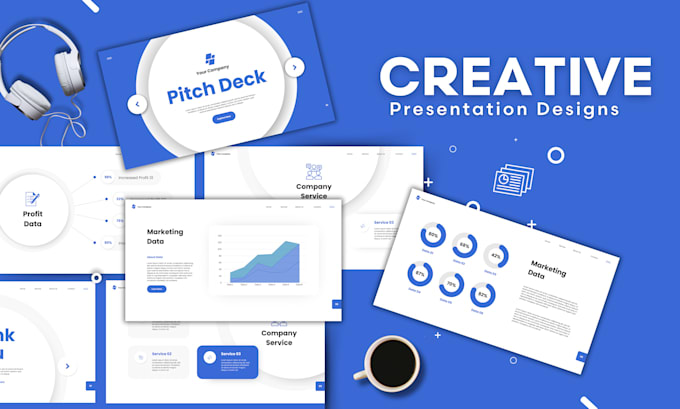 do quick powerpoint presentation and investor pitch deck design