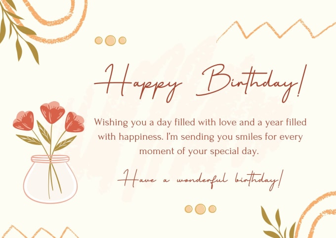 Design a birthday card or any other invitation card by Mathar7114 | Fiverr