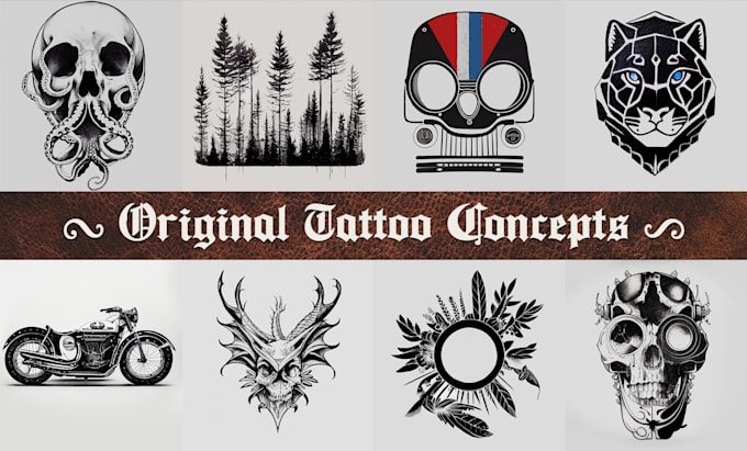 create a smashing tattoo concept