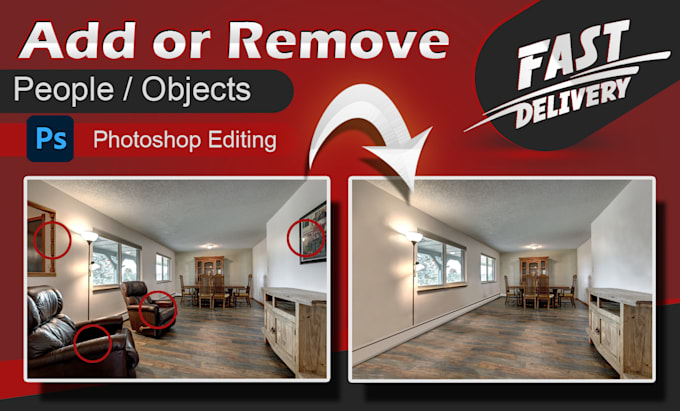 Add or remove objects, people, and do photoshop editing fast by Tahir ...