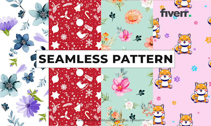 Make unique pattern design by Shoudamoni | Fiverr