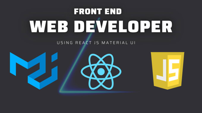Create frontend in react, material ui bootstrap by Muhammadumar774 | Fiverr