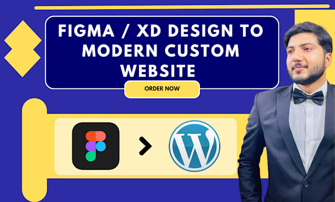 convert figma to wordpress, figma to elementor pro, html, psd, xd to wordpress