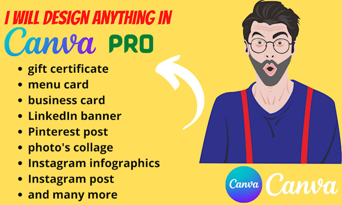 Professionally design any post in canva pro by Expdesign2 | Fiverr