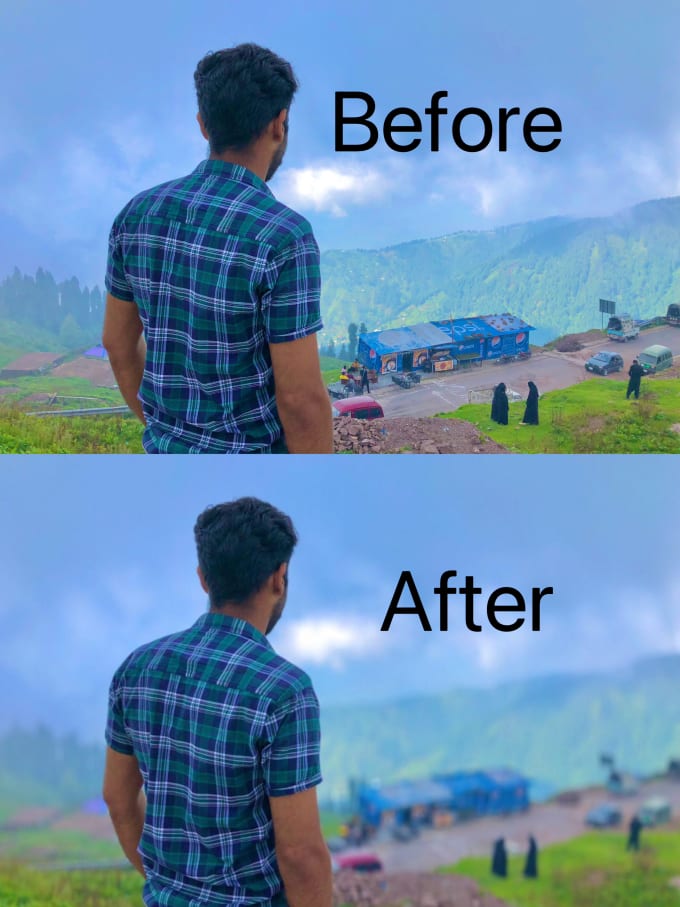 blur or change your photo background