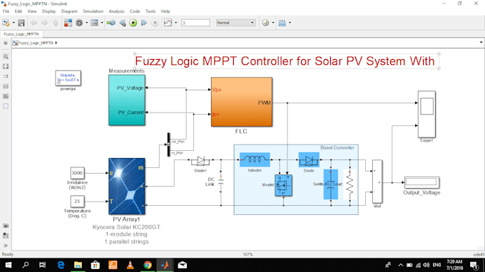 Develop electrical projects in matlab coding and simuink by ...