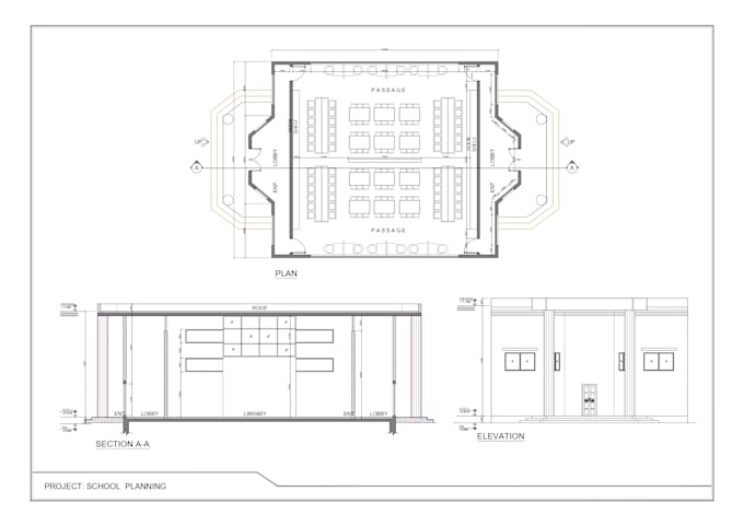 design restaurant college and school architectural planning