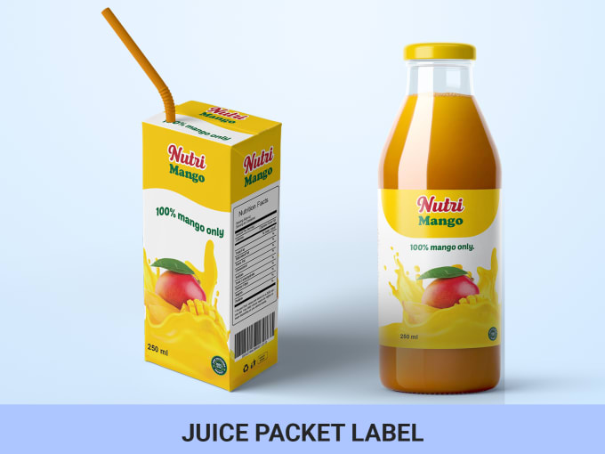 product packaging and label design
