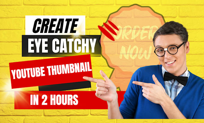 Design eye catchy youtube thumbnail in 2 hours by Rifu001 | Fiverr