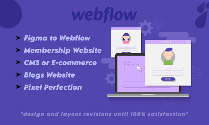 convert figma design to webflow, webflow expert, webflow developer