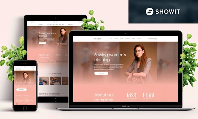 Design showit redesign showit website showit customization by Maxwel