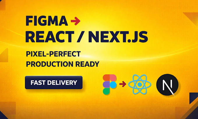 convert figma into pixel perfect react or nextjs