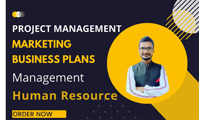 write business project marketing or HR management topics