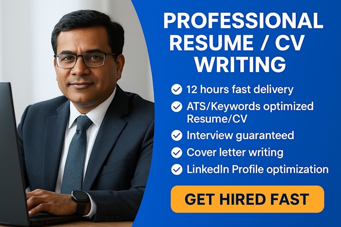 write a professional ats resume for sales, tech,education, nursing, finance CV