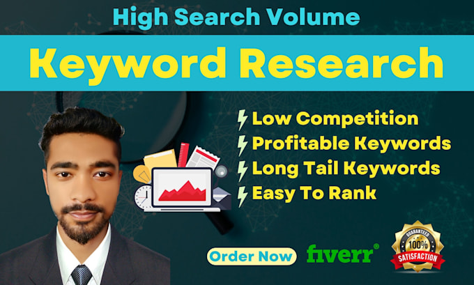 do high search volume SEO keyword research and competitor analysis