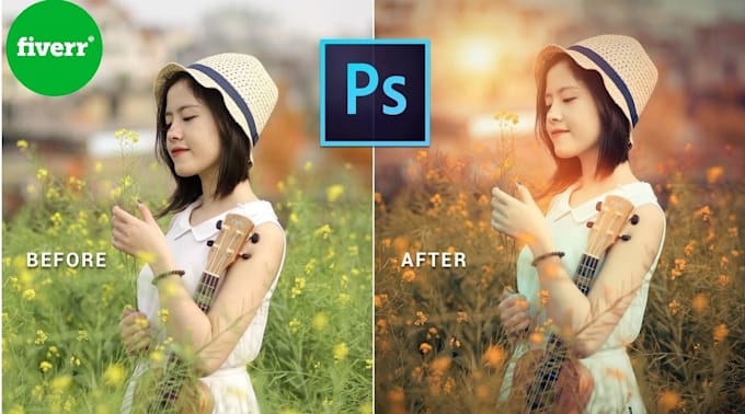 do professional and fast photoshop editing