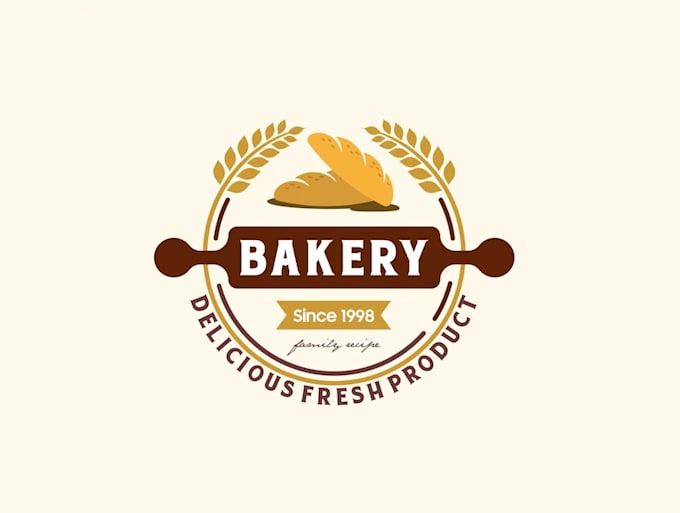 create cupcake, bakery, cake and sweet cake logo