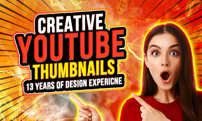 Create Clickbait Youtube Thumbnails That Will Generate Views By Fissiondesigns Fiverr