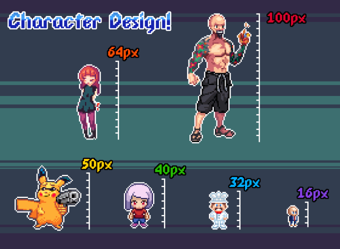 draw-pixel-art-character-in-any-size-by-senkaiten-fiverr