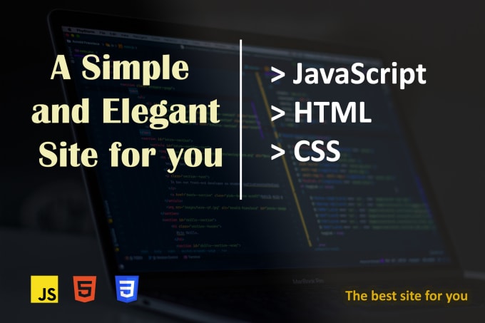 Do simple html,css and javascript projects for you by Cosmic_code | Fiverr