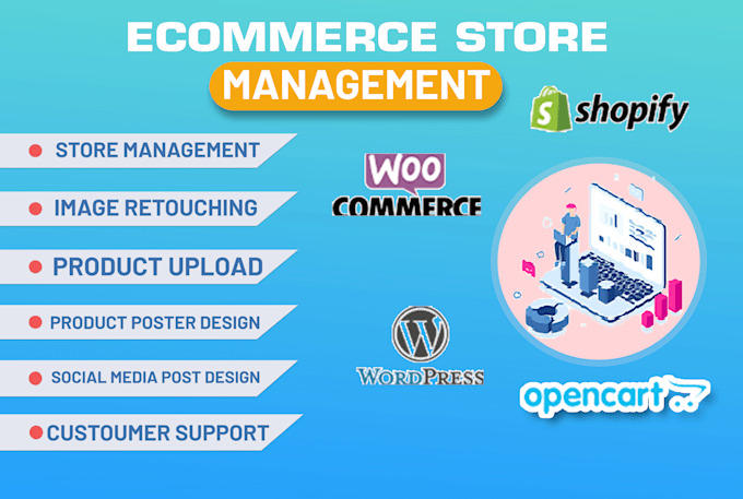 manage your ecommerce woocommerce business website