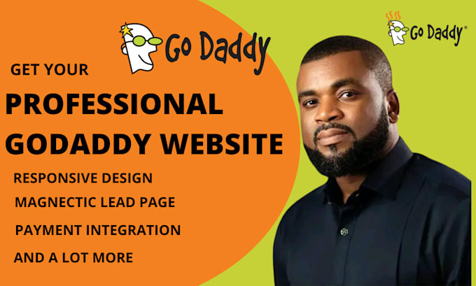 Design or redesign go daddy website design,duda website, go daddy ...