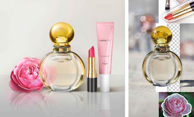 do product photo editing, retouching, background removal